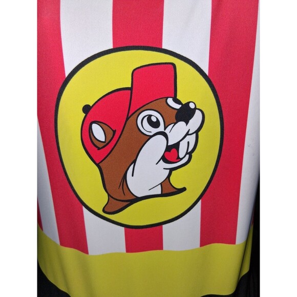 Buc-ee's Striped Logo One-Piece Swimsuit Medium - Picture 2 of 6